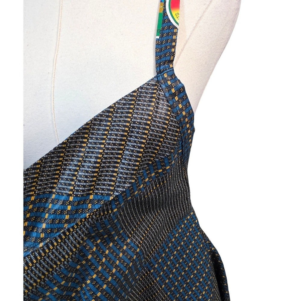 Block Prints qualityMaxi Sun Dress Spaghetti Strap with Pockets - Picture 10 of 13